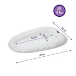 ClevaMama ClevaFoam Baby Pod, White