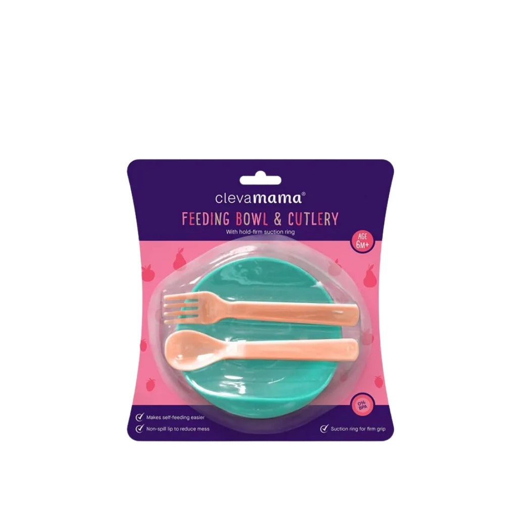 ClevaMama Suction Bowl & Cutlery