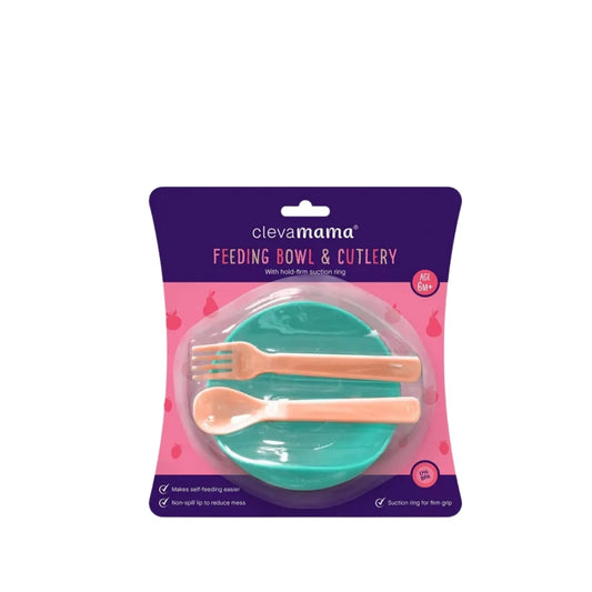 ClevaMama Suction Bowl & Cutlery