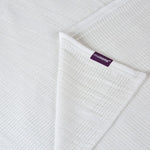 ClevaMama Cellular Cot Blanket,White