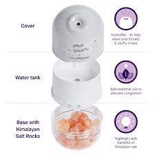 Clevamama Clevapure Salt Lamp & Humidifier