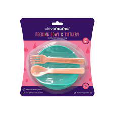 Clevamama Feeding Bowl & Cutlery