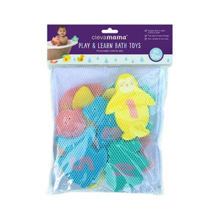 Clevamama Play & Learn Bath Toys