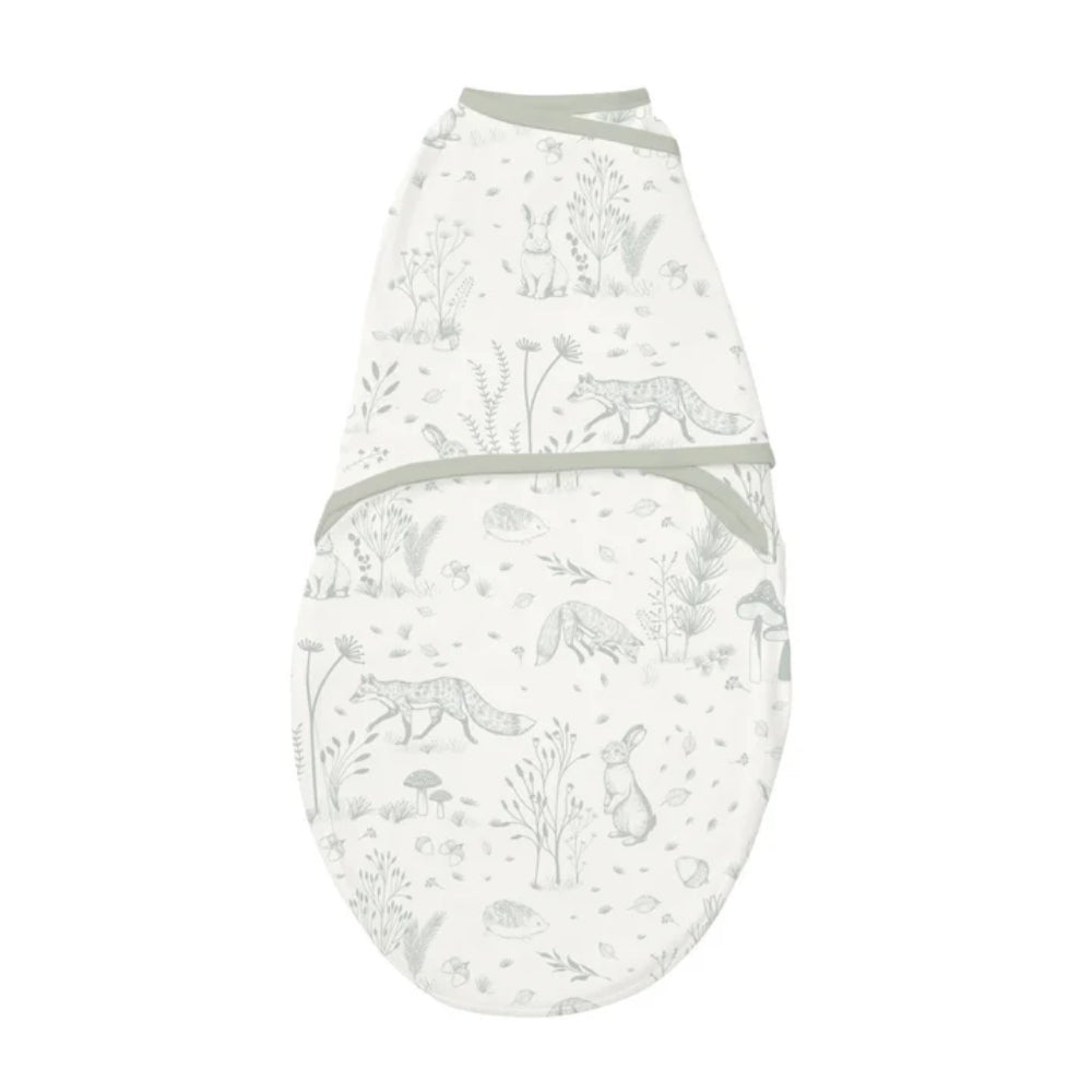 ClevaMama ClevaSleep Swaddle, Forest Friends (0-3m)