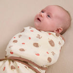 ClevaMama ClevaSleep Swaddle, Hedgehog (0-3m)