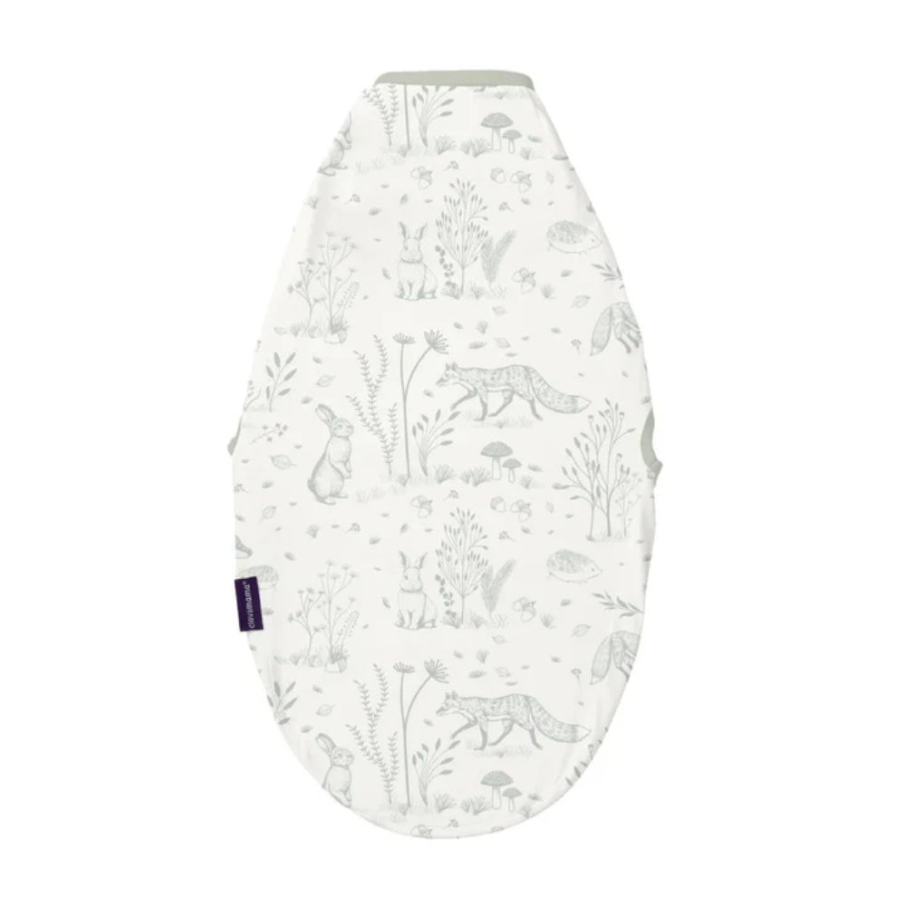 ClevaMama ClevaSleep Swaddle, Forest Friends (0-3m)