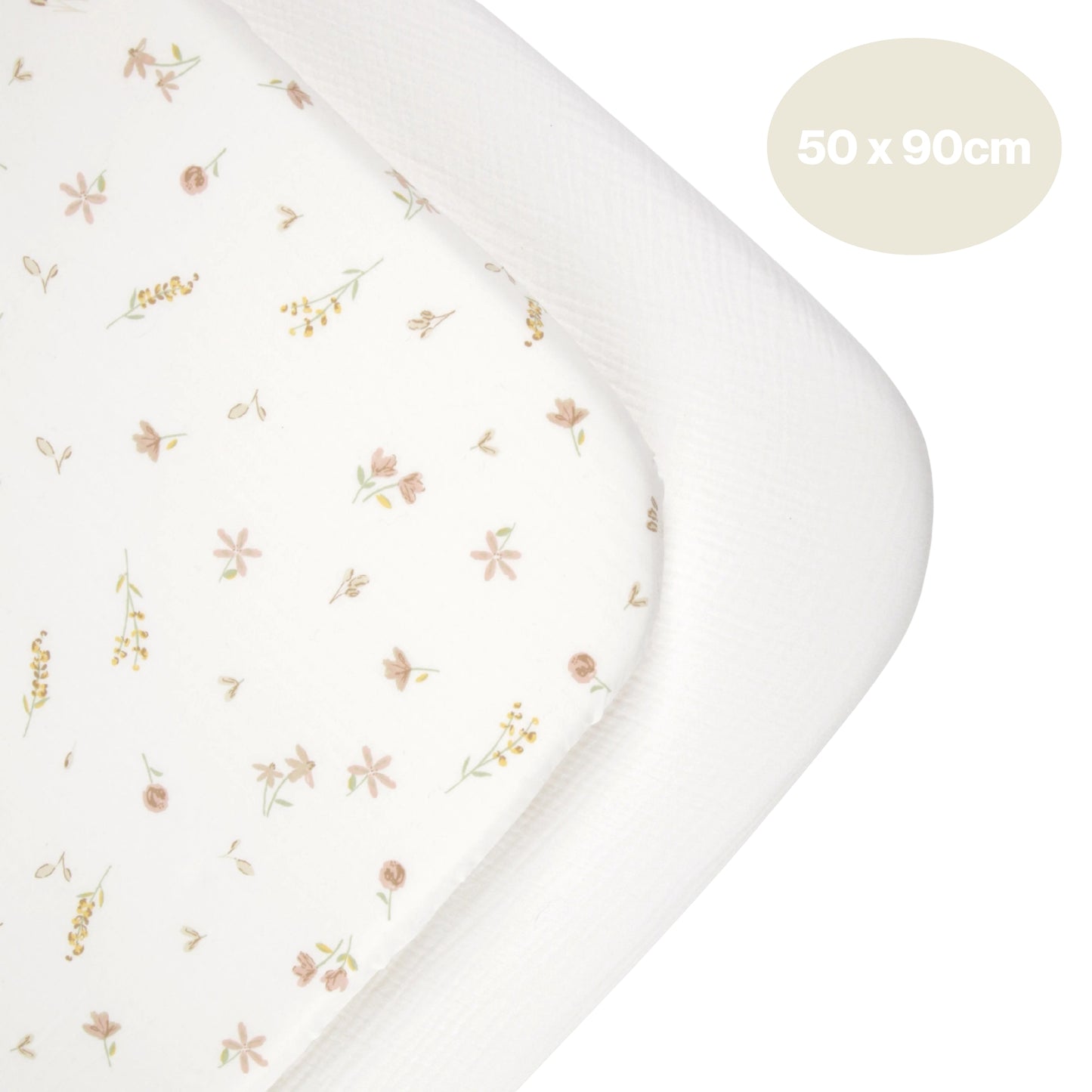 CuddleCo Universal Crib/ Co Sleeper Sheets 2pc, Cashmere Meadow