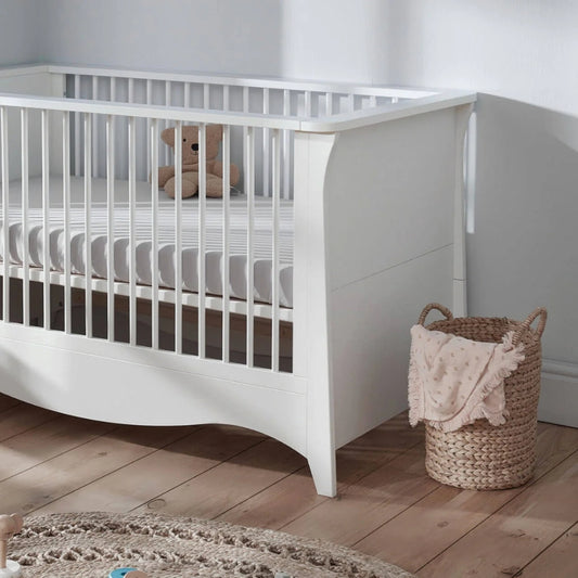CuddleCo Clara Cotbed, Satin White