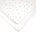 CuddleCo 2pc Fitted Cot Bed Sheets, Cashmere Meadow