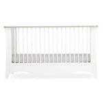 CuddleCo Clara 3pc Room Set & Mattress, White/Ash