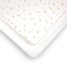 CuddleCo 4Piece Cot Bed Bedding Set - Cashmere Meadow