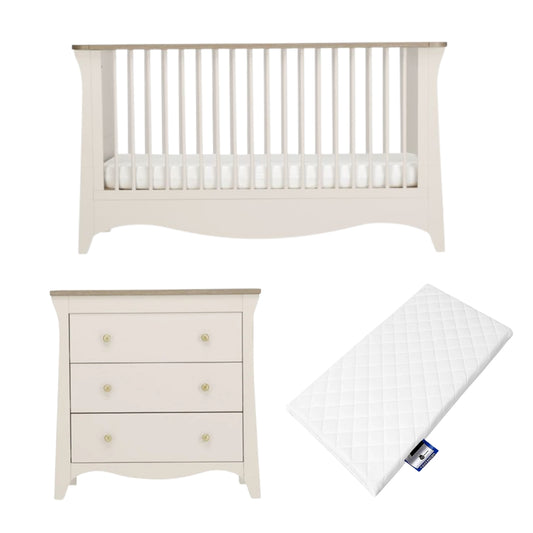 CuddleCo Clara 2pc Room Set, Cashmere