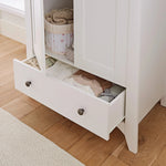CuddleCo Clara 2 Door Wardrobe, White