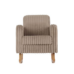 CuddleCo Etta Nursing Chair, Faux Fur Mink