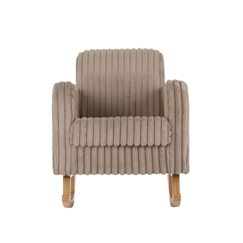CuddleCo Etta Nursing Chair, Faux Fur Mink