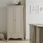 Clara 2 Door Double Wardrobe Cashmere
