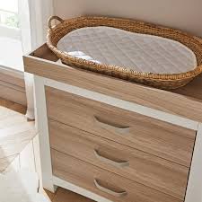 CuddleCo Musa Rattan Changing Basket & Liner