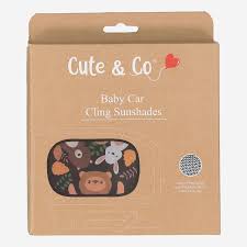 Cute & Co Car Cling Sunshades, Animals