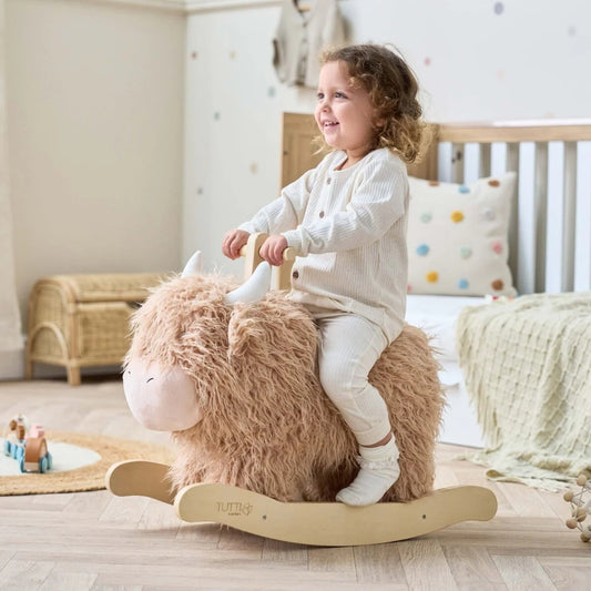 Tutti Bambini Rocking Toy - Douglas the Highland Cow
