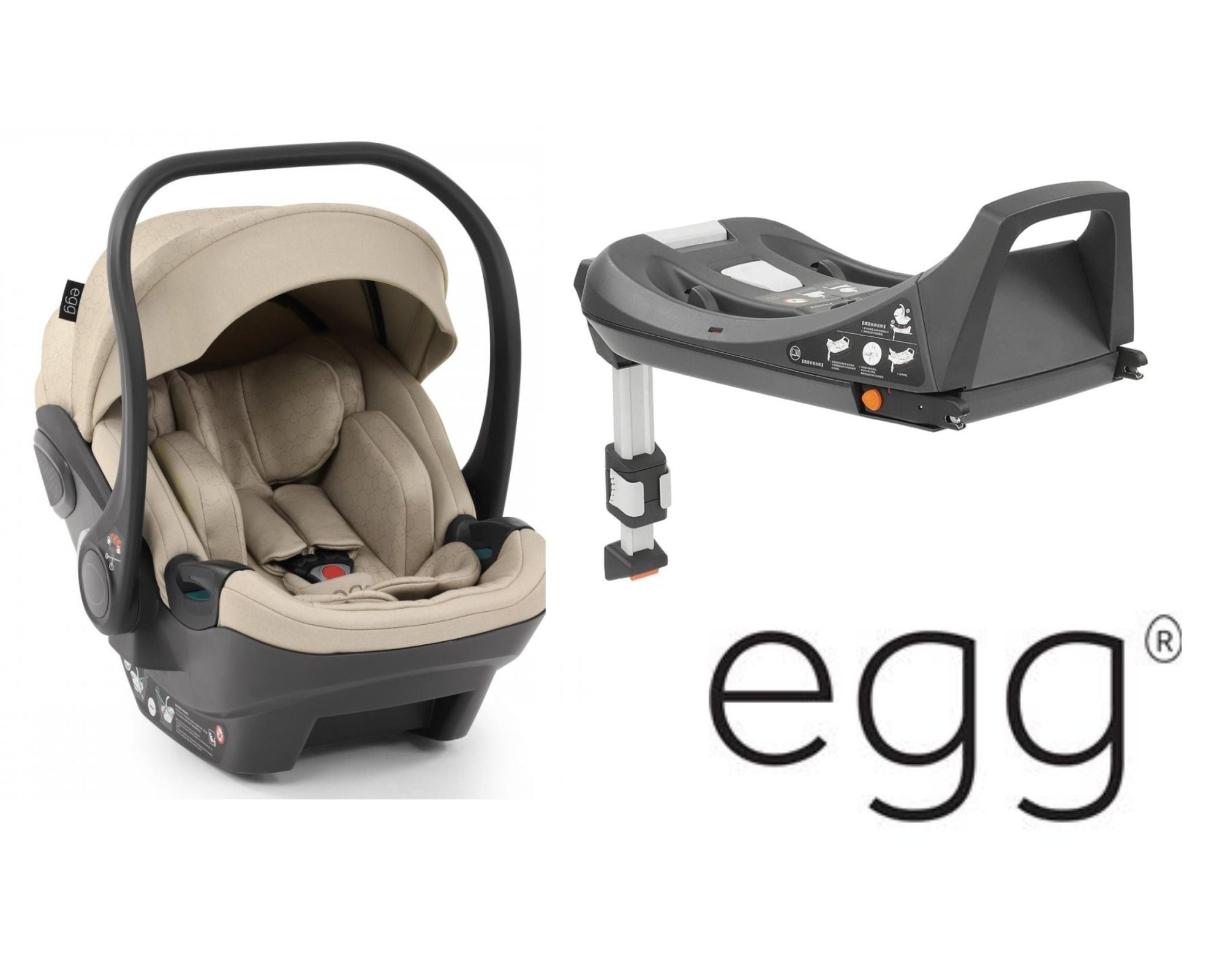 Egg2 Feather Geo Car Seat & Isofix Base