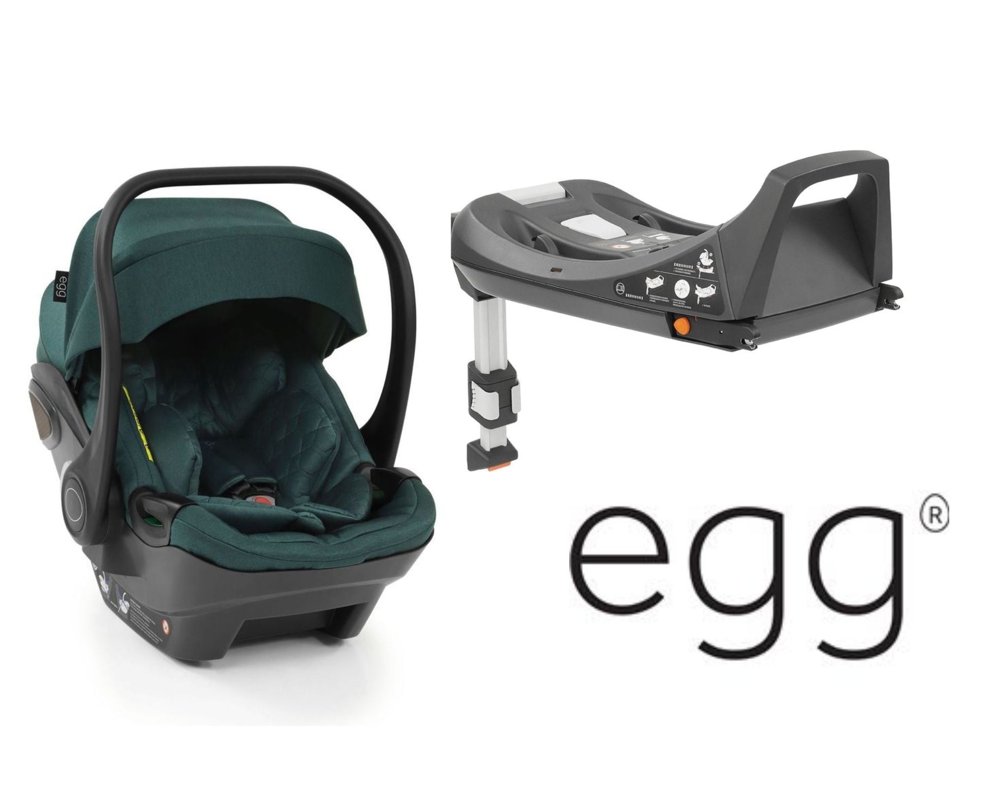 Egg2 Sherwood Car Seat & Isofix Base