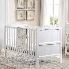 Babylo Ella Cotbed With Mattress-White