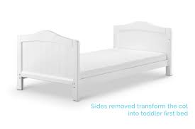 Babylo Ella Cotbed With Mattress-White