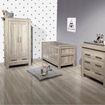 Bordeaux 3pc Nursery Room Set, Ash
