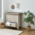 Babystyle Bordeaux 3pc Nursery Set, Oatmeal