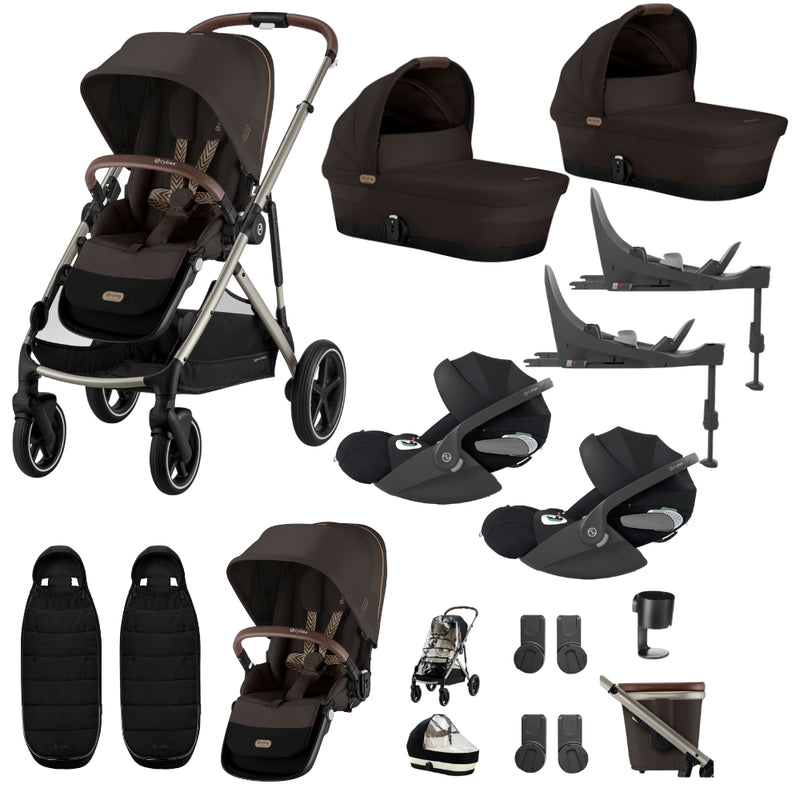 Cybex Gazelle Twin Bundle w/Cloud T