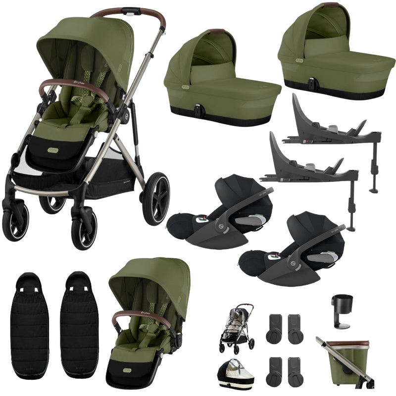 Cybex Gazelle Twin Bundle w/Cloud T