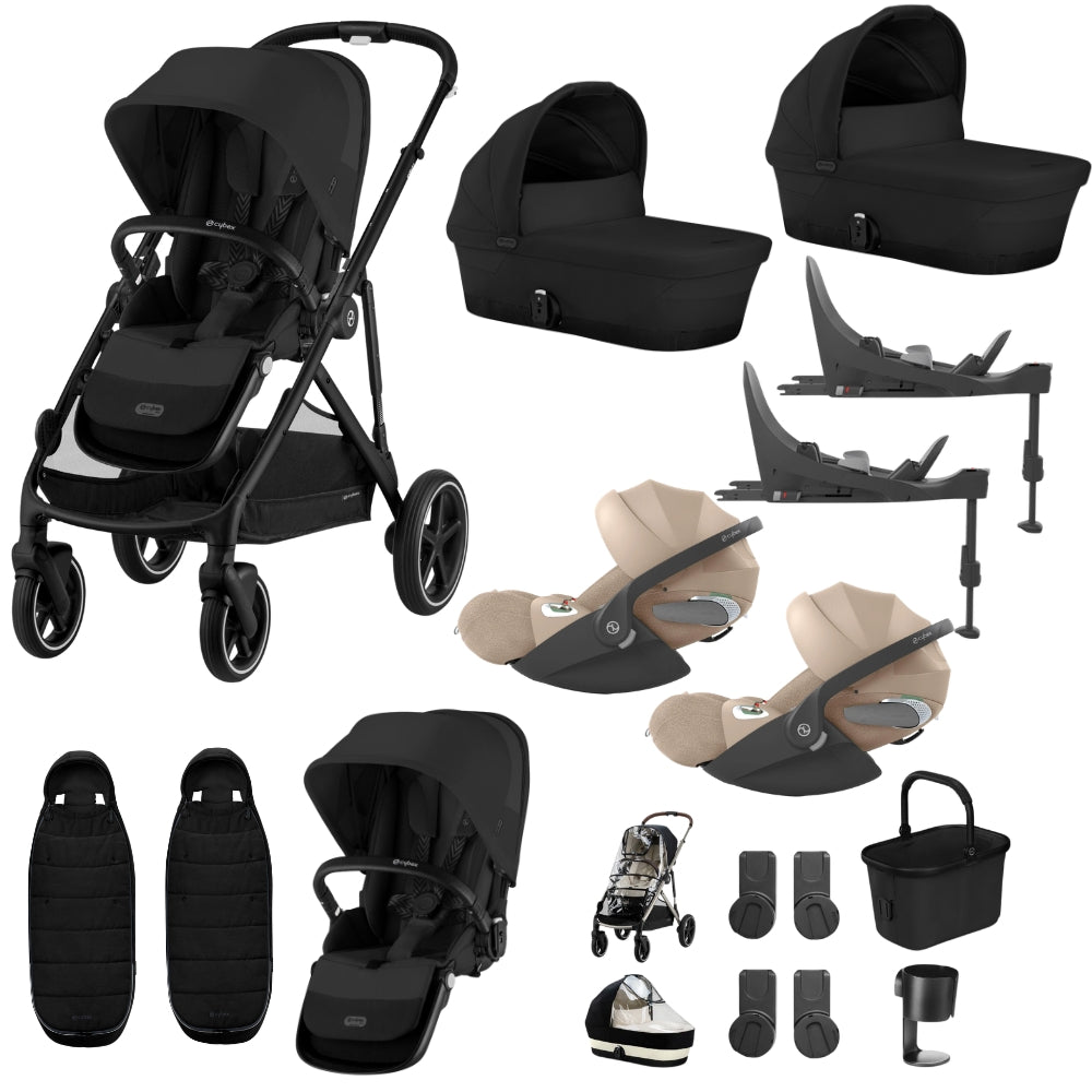 Cybex Gazelle Twin Bundle w/Cloud T