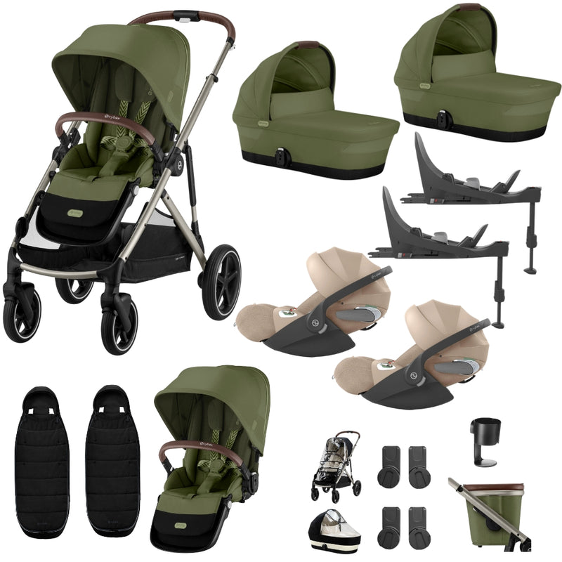Cybex Gazelle Twin Bundle w/Cloud T