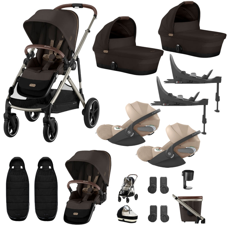Cybex Gazelle Twin Bundle w/Cloud T