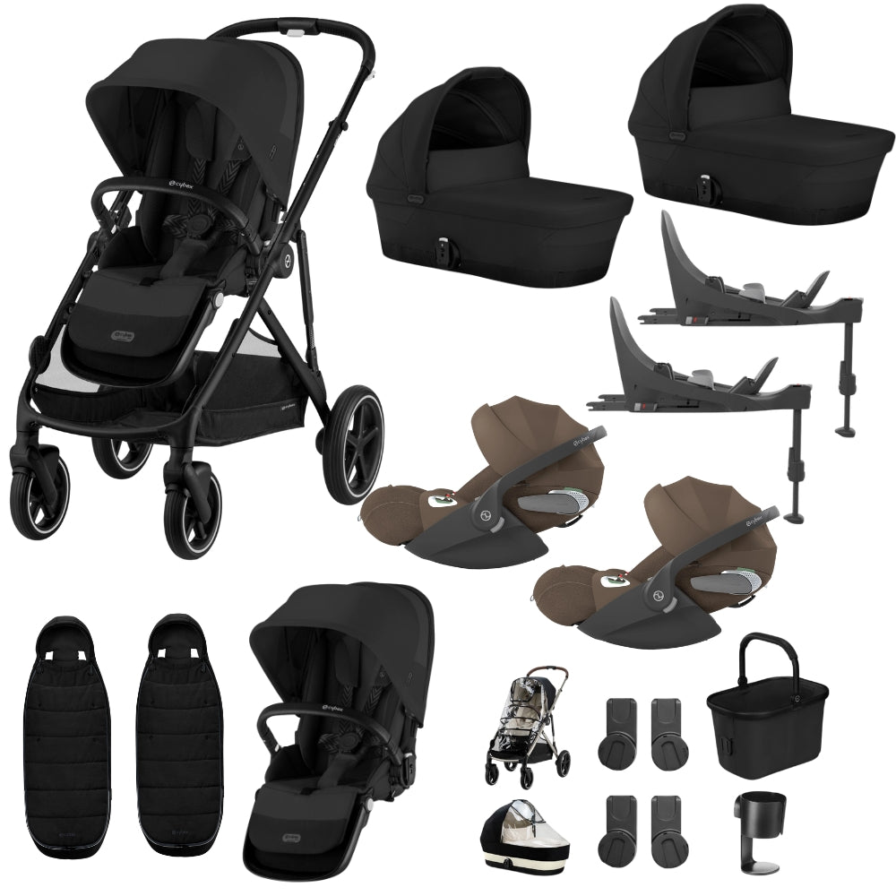 Cybex Gazelle Twin Bundle w/Cloud T