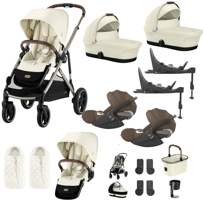 Cybex Gazelle Twin Bundle w/Cloud T