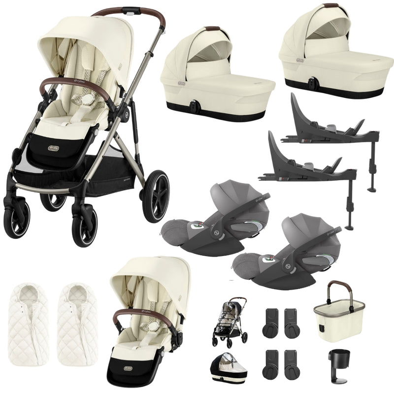 Cybex Gazelle Twin Bundle w/Cloud T