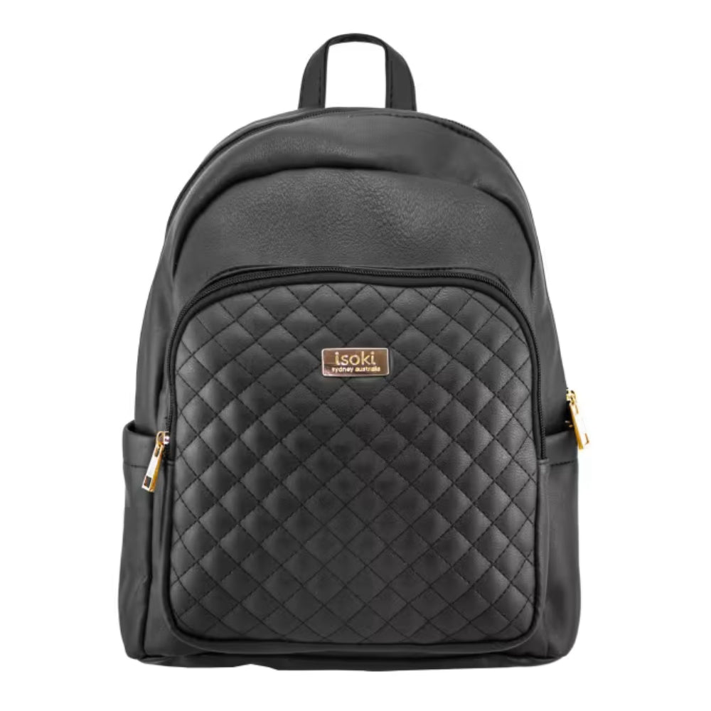 Isoki Marlo Changing Backpack, Ebony