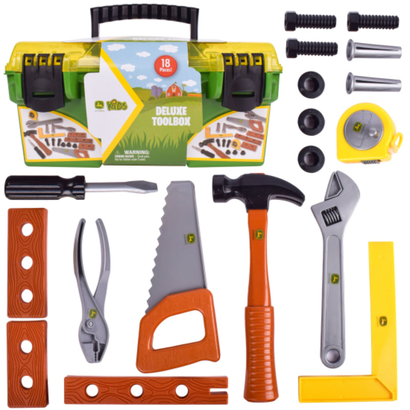 John Deere Kids Deluxe Toolbox