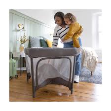 Joie Amigo Click & Fold Travel Cot Thunder