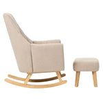 Tutti Bambini Jonah Nursing Chair & Stool, Stone