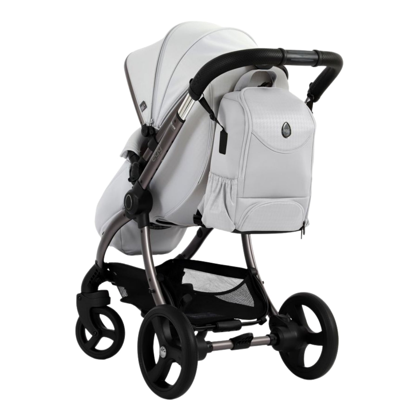 egg3® Ultimate Baby Bundle, Houndsooth Silver (Special Edition)