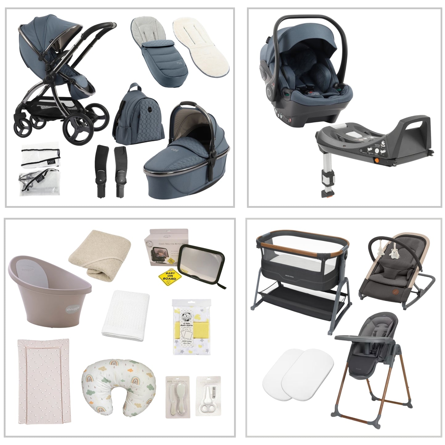 egg3® Ultimate Baby Bundle, Topaz