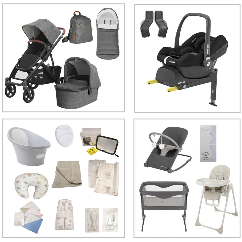 Kings UPPAbaby Vista V3 Complete Baby Bundle