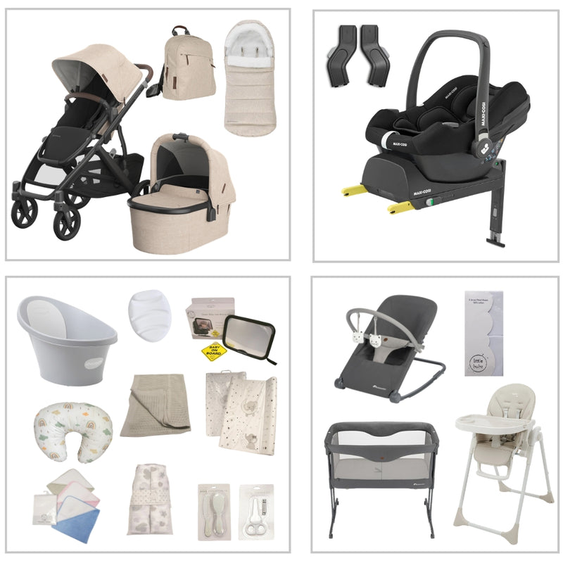 Kings UPPAbaby Vista V3 Complete Baby Bundle