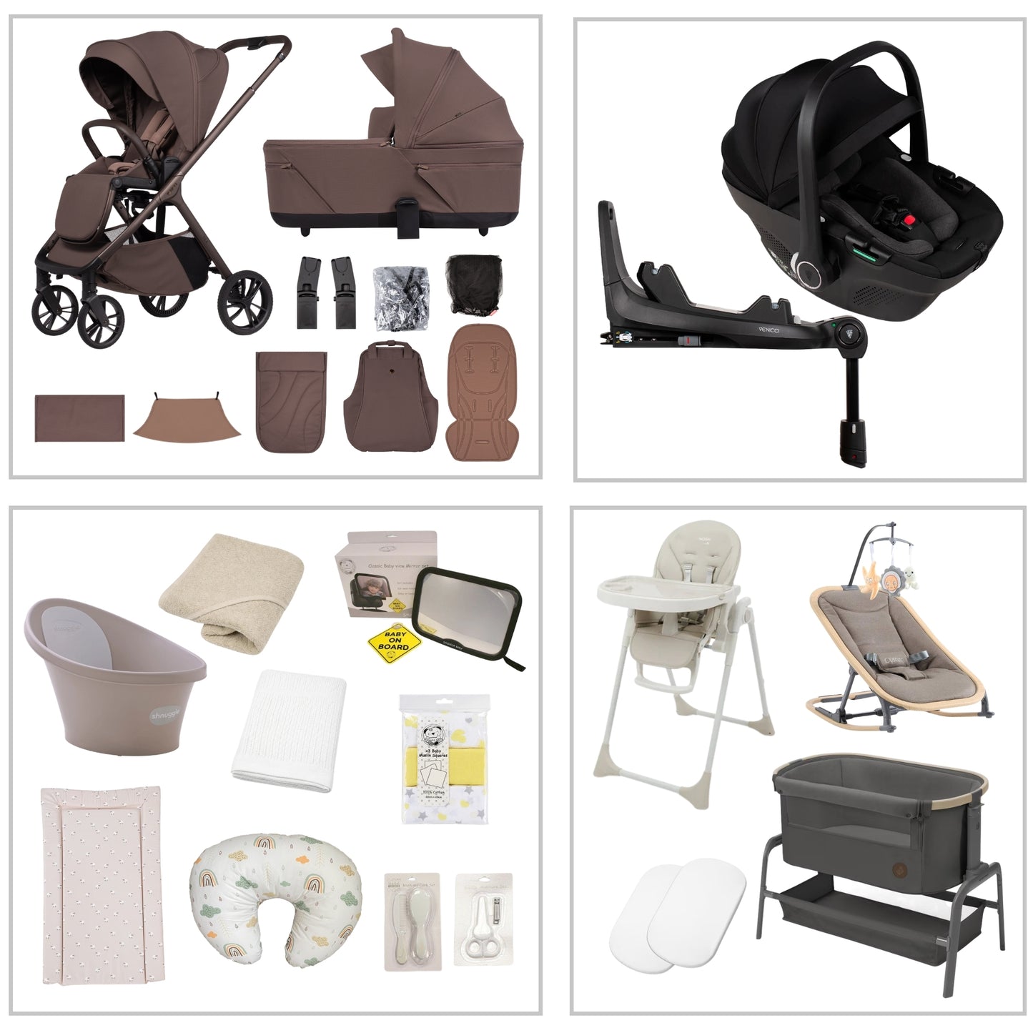 Venicci Tila Deluxe Baby Bundle