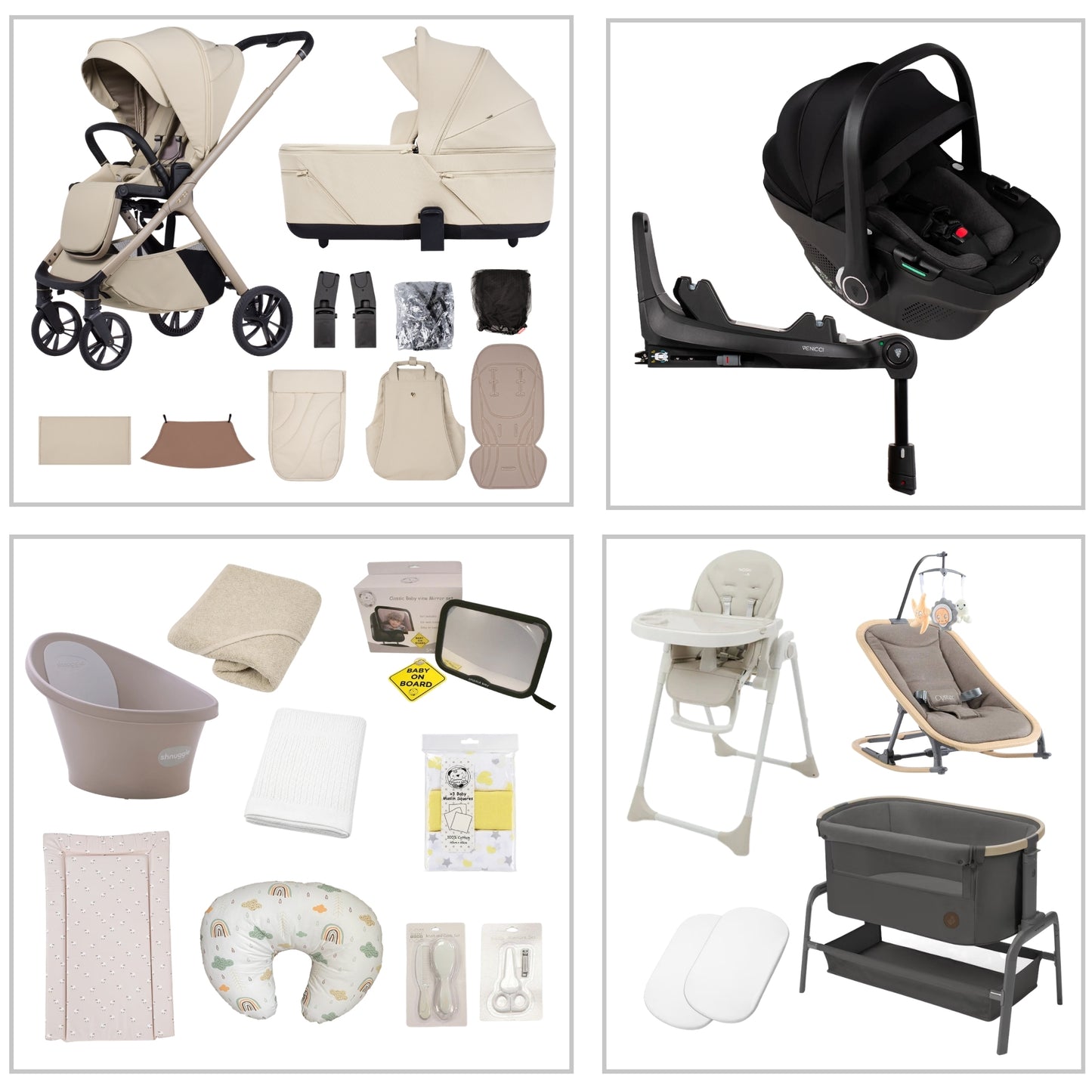 Venicci Tila Deluxe Baby Bundle