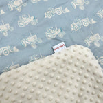 Little Love 5PH Car Seat Blanket, Blue Tractor