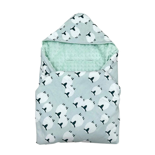 Little Love 5PH Car Seat Blanket, Wee Lamb