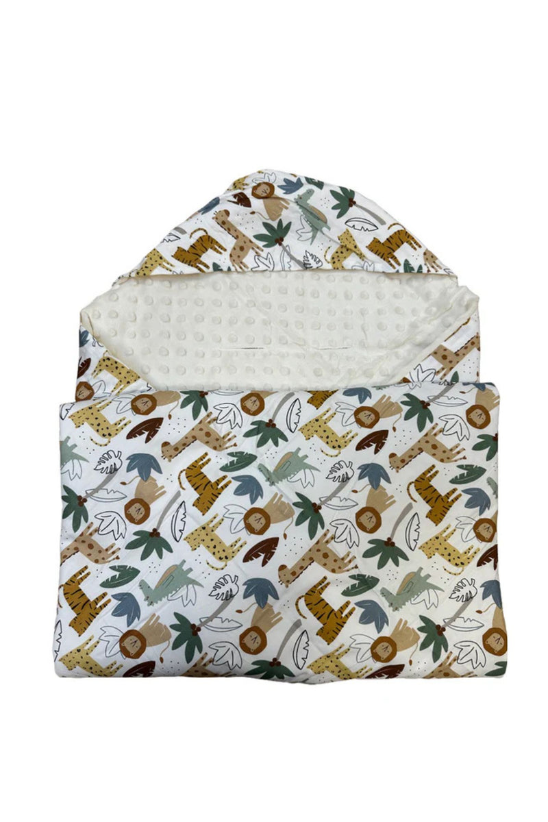 Little Love 3PH Car Seat Blanket Safari